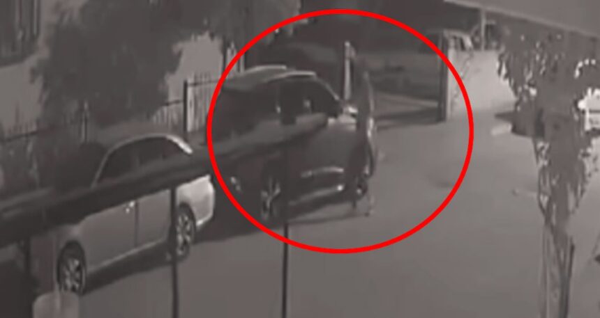 13 aracın aynasını böyle kırdı