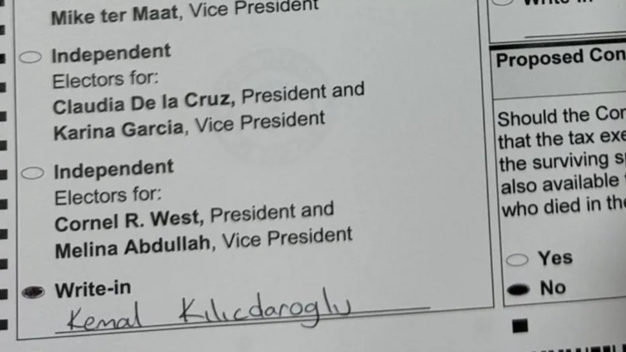 ABD seçimlerinde Kılıçdaroğlu'na oy çıktı