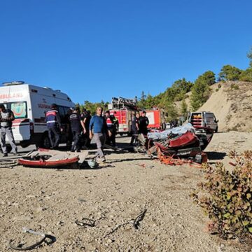 Burdur’da zincirleme kaza: 2 kişi hayatını kaybetti, 6 yaralı