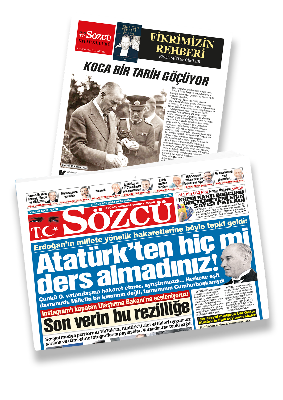Erol Mütercimler’in kaleminden Fikrimizin Rehberi yarın SÖZCÜ ile birlikte ücretsiz