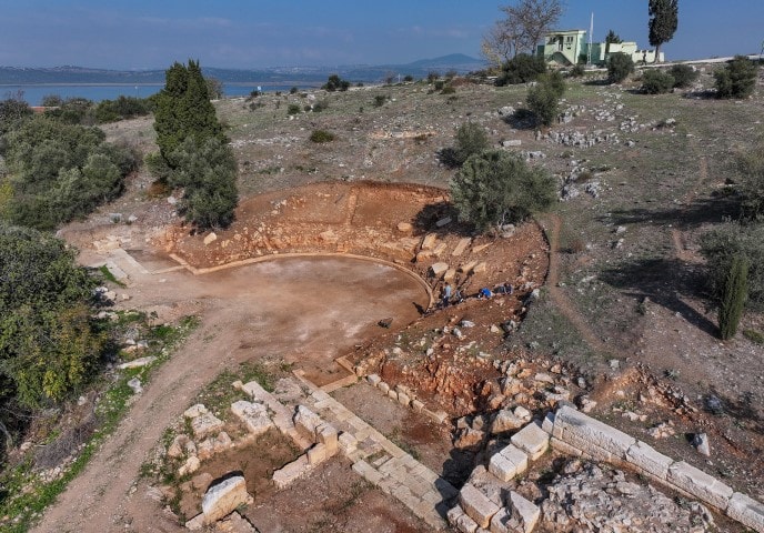 Gölyazı'daki antik tiyatroda 'kişiye özel' seyirci basamağı bulundu