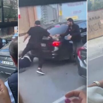 İETT şoförü yolcuları bırakıp kavgaya girdi! Yolcular çığlık attı