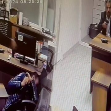 Kayınpeder dehşetinin kamera kaydı ortaya çıktı