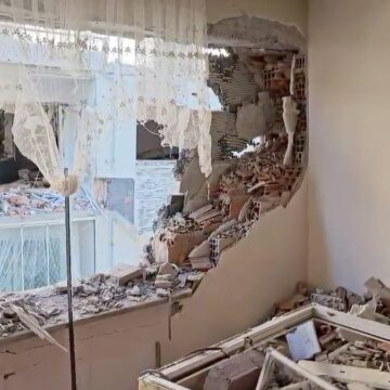 Korkunç patlama sonrası evler bu hale gelmiş