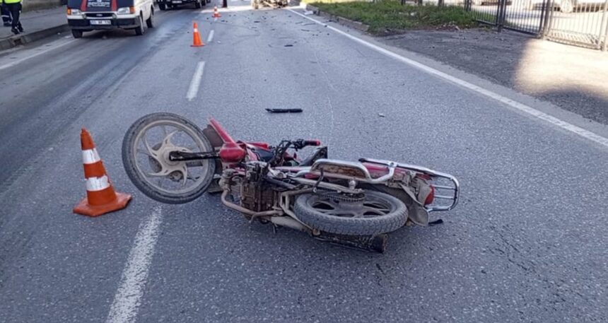 Samsun’da otomobil ile motosiklet çarpıştı: 1 ölü, 1 yaralı
