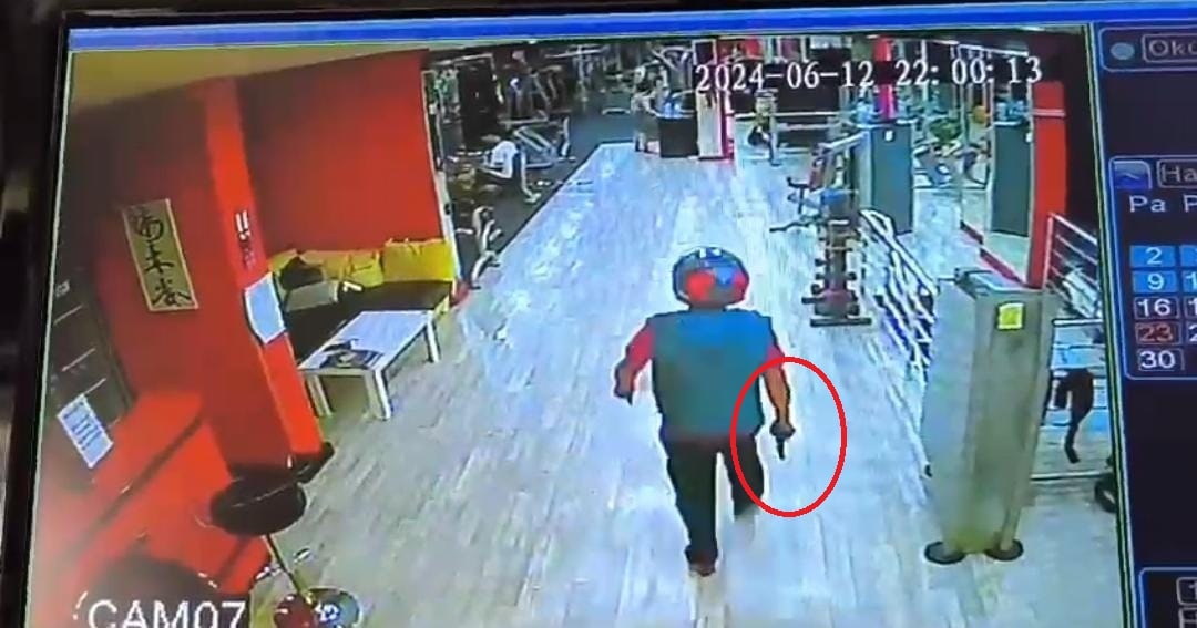 Spor salonunda korkunç cinayet! 3 yaşında çocuğunun gözü önünde öldürüldü