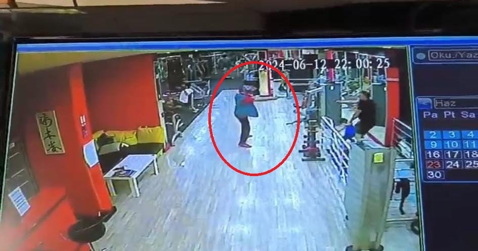 Spor salonunda korkunç cinayet! 3 yaşında çocuğunun gözü önünde öldürüldü