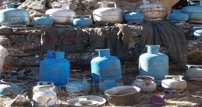 Terör örgütü PKK’ya ait iki sığınak ele geçirildi