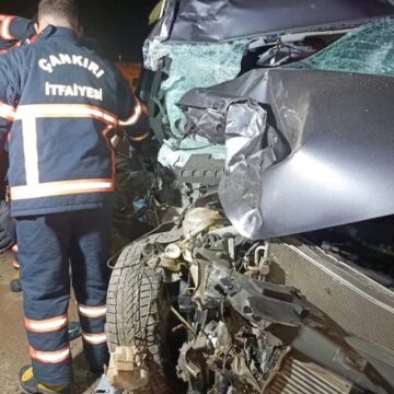 Çankırı’da korkunç kaza: Tankere çarptı! Ölü ve yaralılar var