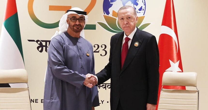 Erdoğan Al Nahyan’la telefonda görüştü