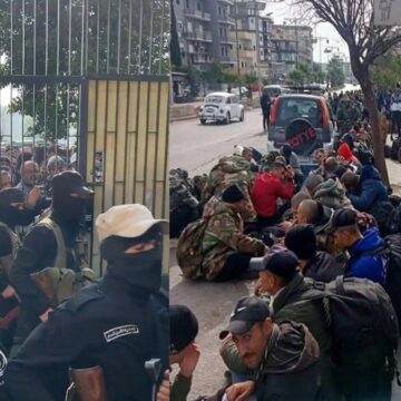 Esad’ın askerleri silah bırakma kuyruğunda