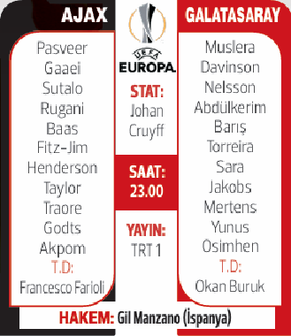 Avrupa'da üçlü çekelim! İşte muhtemel 11'ler...