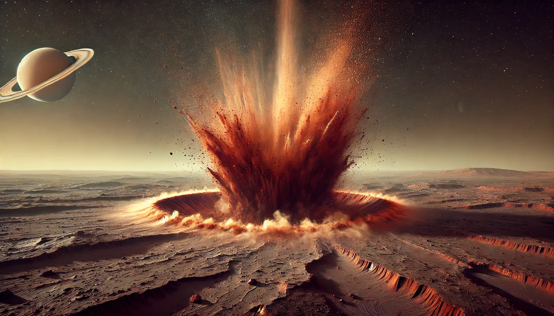 Mars'taki bombardımanın etkisi tahminlerden fazla çıktı
