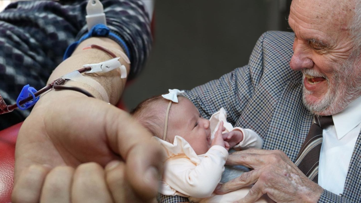 2,4 milyon bebeği kurtaran 'Altın Kollu Adam' hayatını kaybetti: Dünyanın en değerli kanı ondaydı