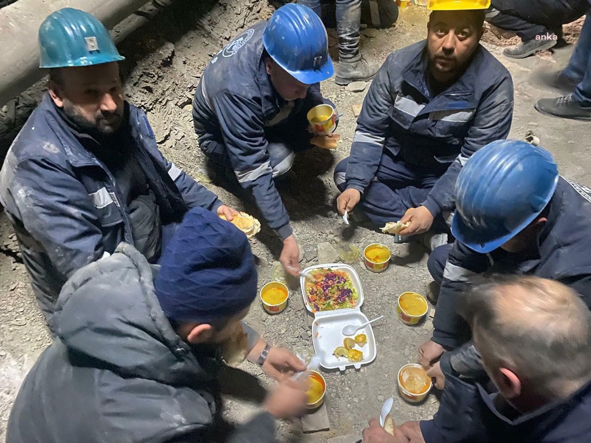 Çayırhan işçisi zindanda nöbette
