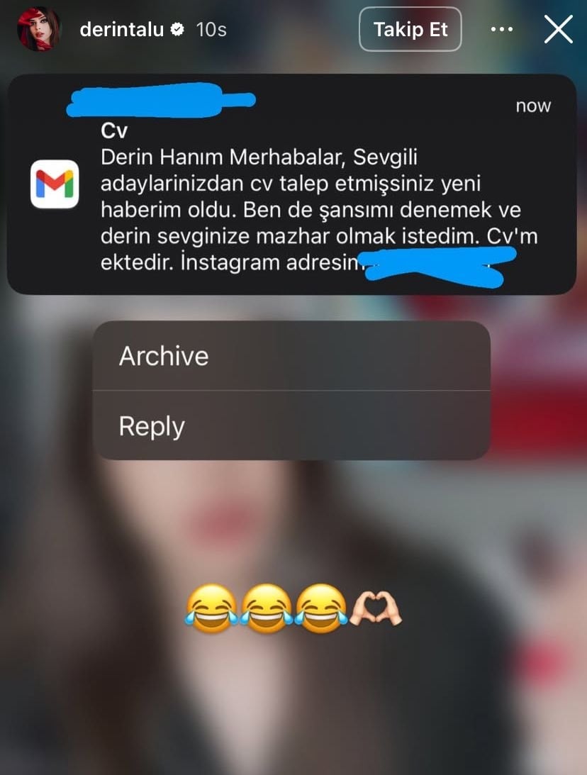 Defne Samyeli'nin küçük kızı Derin Talu: Bir tık yaşlı tercih ediyorum
