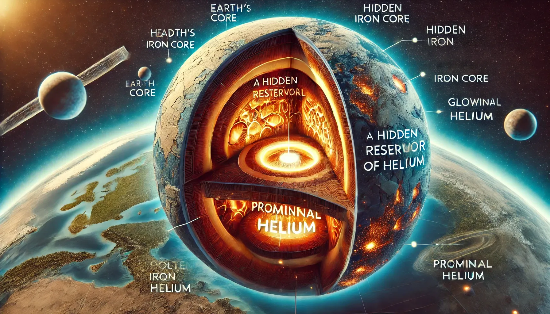 Dünya’nın çekirdeğinde devasa bir helyum deposu olabilir