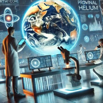 Dünya’nın çekirdeğinde devasa bir helyum deposu olabilir