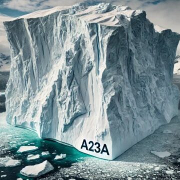 Dünya’nın en büyük buzdağı karaya oturdu