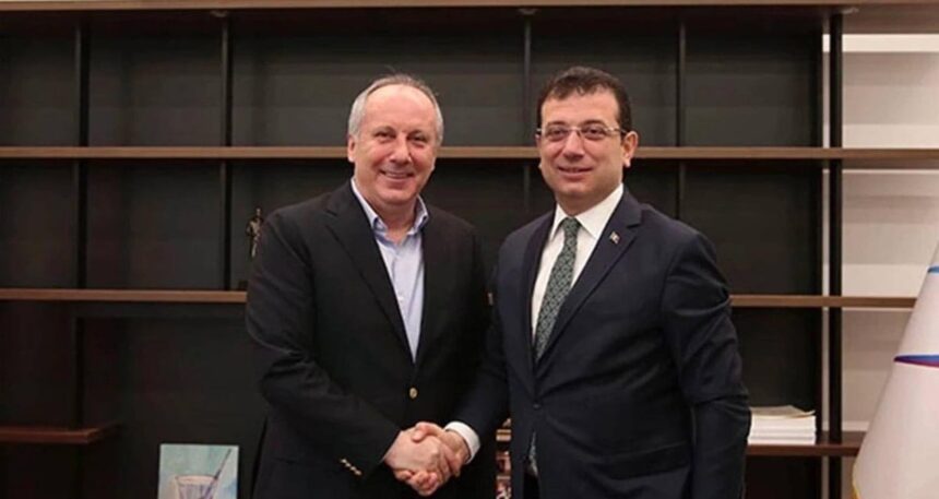 İmamoğlu’nun el yazısı mesajını Muharrem İnce açıkladı