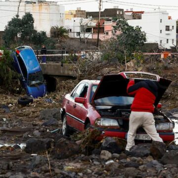 İspanya’da bir sel felaketi daha: Sokaklar nehir oldu, arabalar denize aktı
