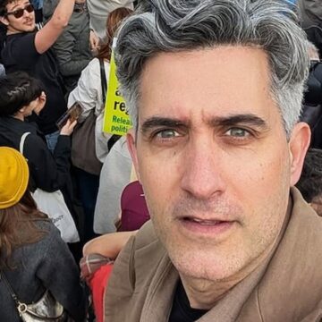 Memet Ali Alabora, İmamoğlu için düzenlenen eyleme katıldı