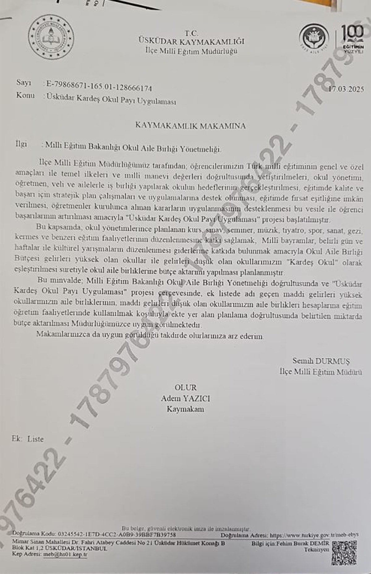 Milli Eğitim Müdürlüğü okulları haraca kesiyor!