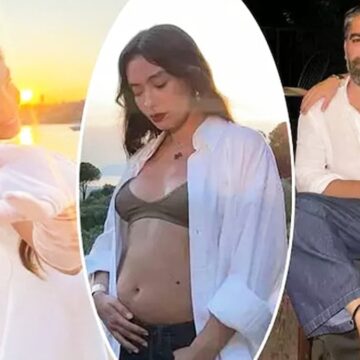 Neslihan Atagül ile Kadir Doğulu çiftinin bebekleri dünyaya geldi