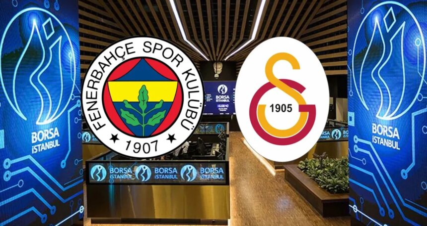 Puan kaybı pahalıya patladı: Fenerbahçe hisseleri uçtu, Galatasaray hisseleri çakıldı