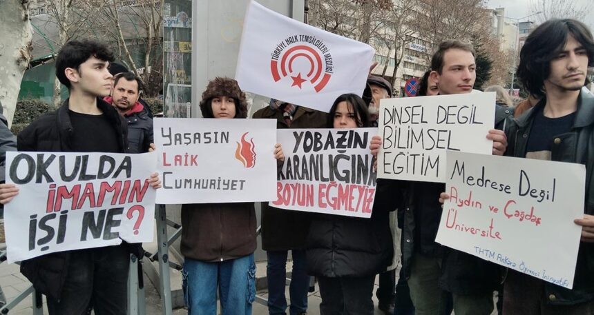 THTM’den Milli Eğitim Bakanlığı’nda laiklik eylemi
