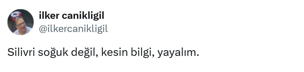 Tutuklu İlker Canikligil: Silivri soğuk değil, kesin bilgi