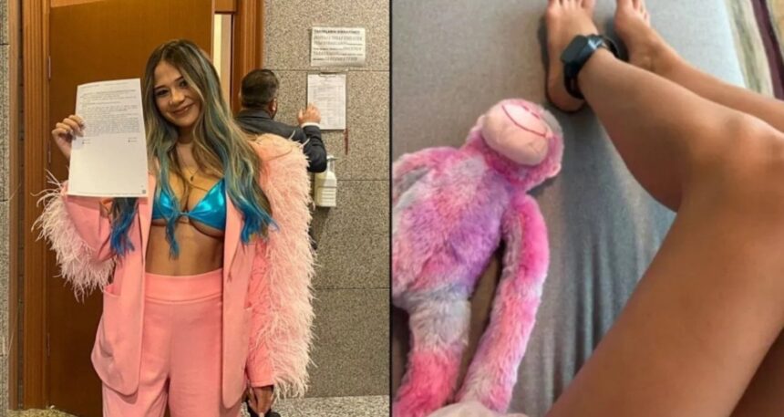 Adli kontrolle serbest kalan fenomen Merve Taşkın imza vermeyi unuttu! Karakola son anda gidip yetkililere seslendi