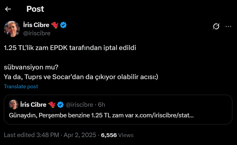 Akaryakıta yapılacak dev zam iptal edildi