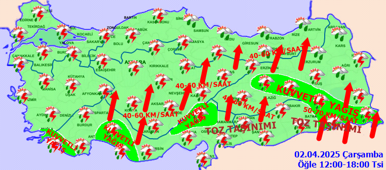 Art arda uyarı geldi: 61 ilde etkili olacak
