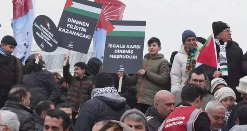 CHP, Filistin için Taksim’e yürüyecek