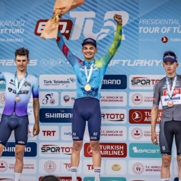 Cumhurbaşkanlığı Bisiklet Turu’nda üçüncü etap Gonov’un!