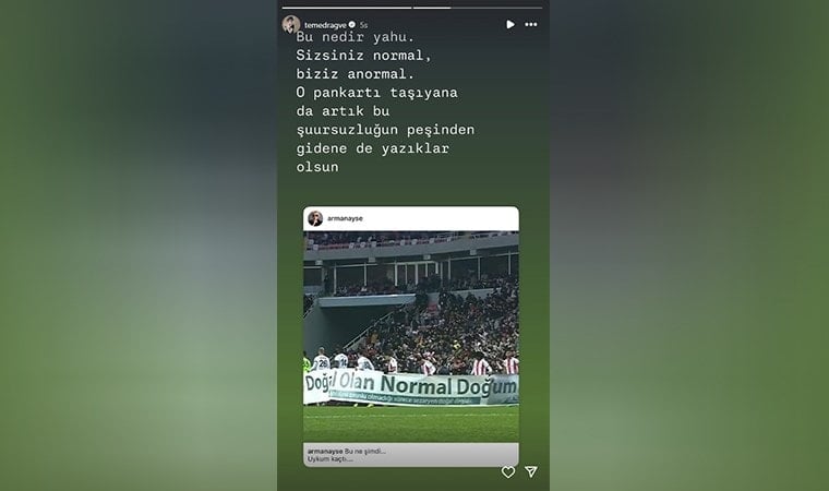 Demet Evgar, normal doğum pankartına isyan etti!