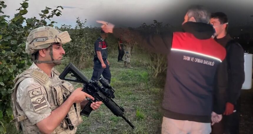 Dumanlar yakıldı, endişeli bekleyiş başladı: Jandarma sabaha kadar tarlada nöbet tuttu