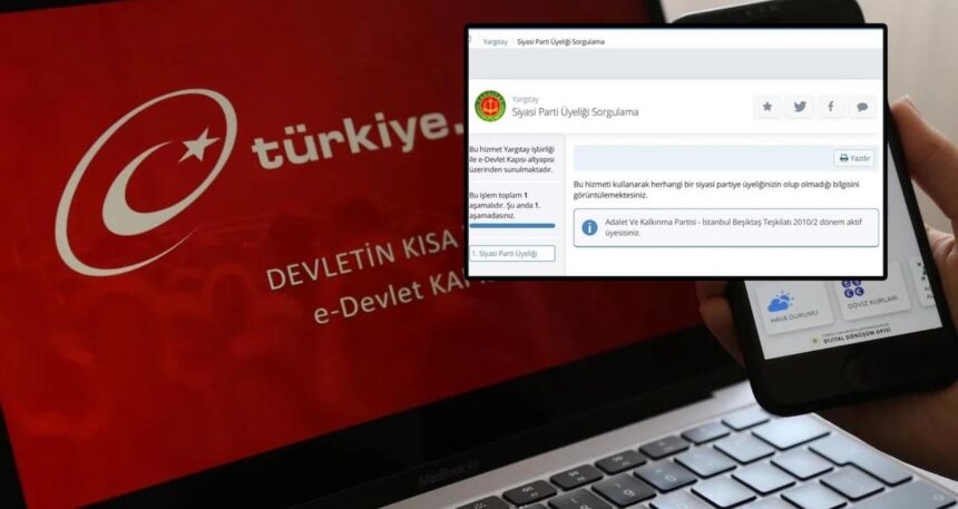 E Devletinizi mutlaka kontrol edin! Haberiniz olmadan AKP’ye üye yapılmış olabilirsiniz