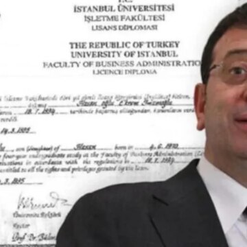 Ekrem İmamoğlu’nun diplomasını iptal ettiren isim bakın kim çıktı?