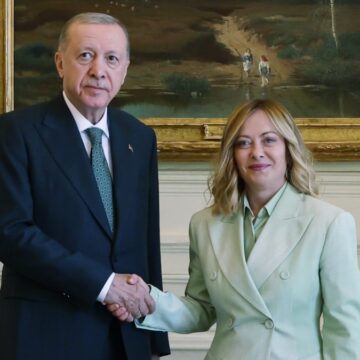 Erdoğan ve İtalya Başbakanı Meloni’nin görüşmesi başladı