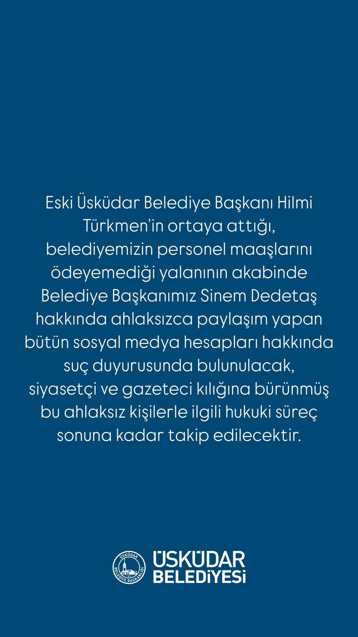 Fuat Uğur'un Sinem Dedetaş'a yönelik çirkin yorumuna karşı harekete geçildi