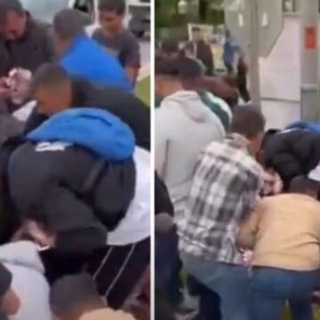 Görüntü İzmir’den… Birbirlerini ezip biraları yağmaladılar