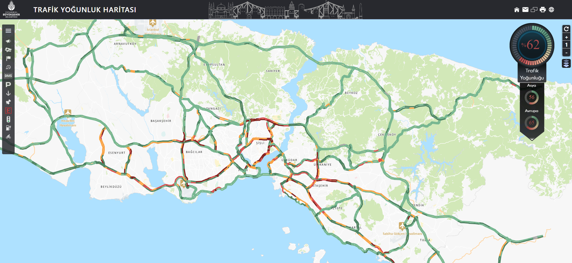 Haftanın son iş gününde trafik tıkanmaya başladı!