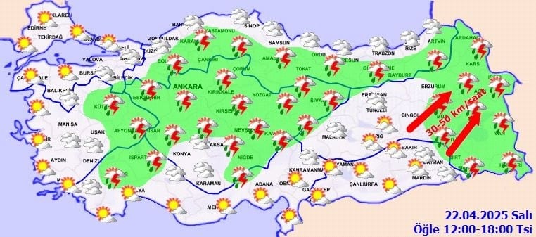 Hem sıcak basacak hem sağanak vuracak! Meteoroloji bölge bölge uyarı