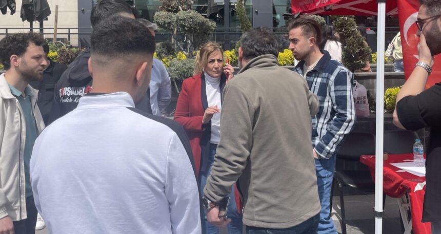 İmza kampanyasını engellemek isteyen AVM yönetime tepki: Bir boykotluk ömrünüz var