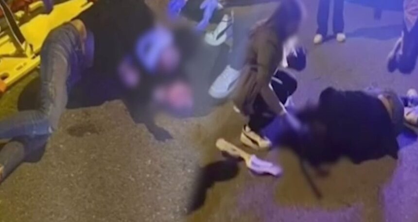 Kayseri’de genç kadına sokak ortasında önce taciz sonra darp