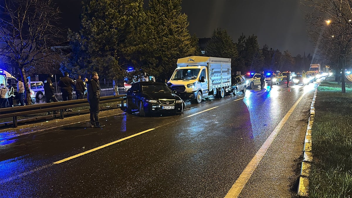 Kütahya'da zincirleme kaza: 5 yaralı