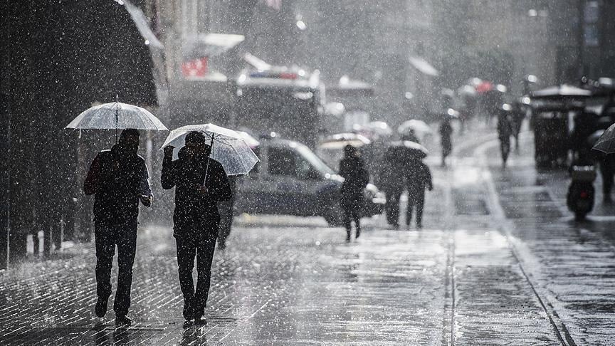 Meteoroloji uyardı: 15 ilde sağanak yağış bekleniyor