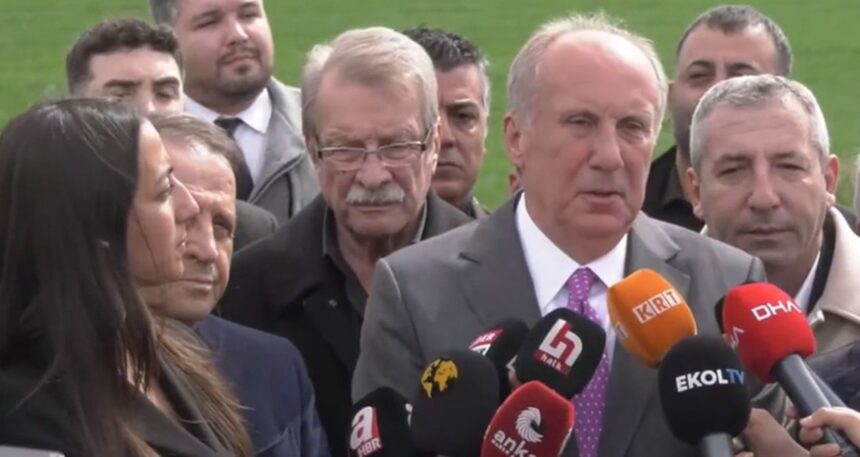 Muharrem İnce İmamoğlu ve Özdağ’ı ziyaret etti: ‘Bütünleşmek zorundayız’